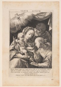 Sainte Famille - Jan Sadeler I