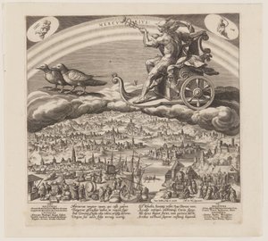 Mercurius, extrait des Sept Planètes - Jan Sadeler I