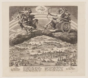 La Lune, tirée des Sept Planètes