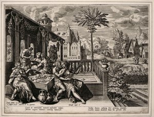 Genèse chapitre 6, verset 9, c.1600 - Jan Sadler