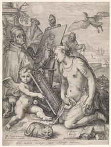 Allégorie de la perception - Jan Saenredam