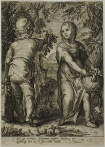 Automne, des Quatre Saisons - Jan Saenredam