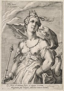 Junon, vers 1595 - Jan Saenredam