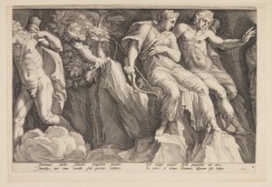 Le châtiment de Niobé (planche 3) - Jan Saenredam