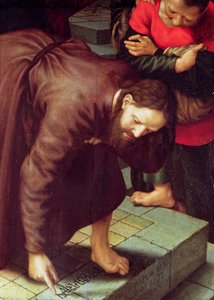 Christ et la femme adultère (détail)
