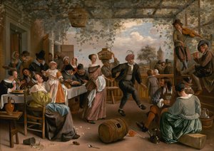 Le couple dansant, 1663 - Jan Steen