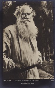 Léon Tolstoï (1828-1910), romancier, nouvelliste et dramaturge russe