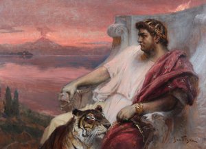 Néron à Baiae, par Styka, Jan