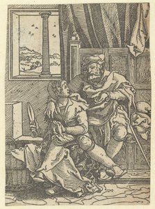 Couple assis dans un intérieur - Jan Swart Van Groningen