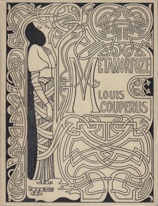 Conception de couverture Metamorfoze par Louis Couperus, 1897 - Jan Toorop