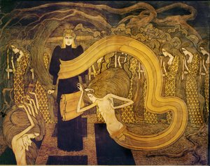 Fatalite. Aquarelle - Jan Theodore Toorop