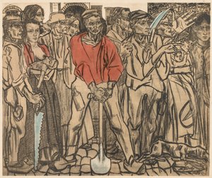 Un groupe de travailleurs - Jan Toorop