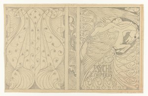 Conception de couverture pour Psyche de Louis Couperus - Jan Toorop