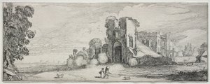 Paysages et ruines : Château de Brederode - Jan Van de Velde