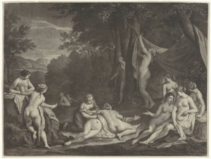 Diane et Callisto - Jan Verkolje (I)