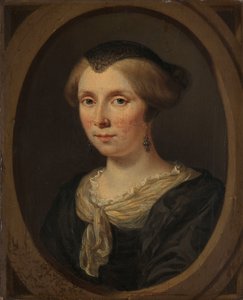 Portrait de Margaretha Verkolje, épouse de Reinier Couturier - Jan Verkolje (I)