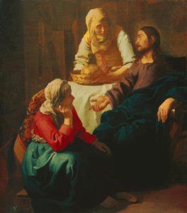 Christ chez Marie et Marthe