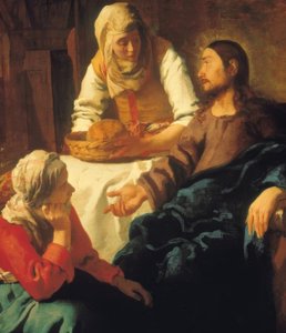 Le Christ chez Marthe et Marie - Jan Vermeer van Delft