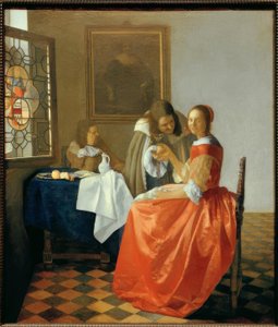 La Fille au verre de vin