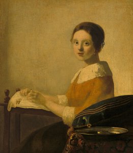 La Dentellière, vers 1925