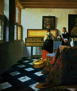 Dame au virginal, vers 1652-1675