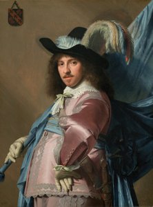 Andries Stilte en porte-étendard - Jan Verspronck