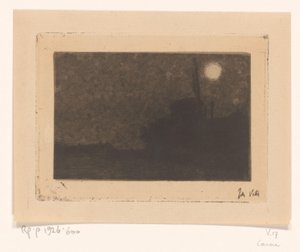 Moulin à Laren au clair de lune