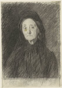 Portrait de Madame J.H. Giltay-Moll - Jan Veth