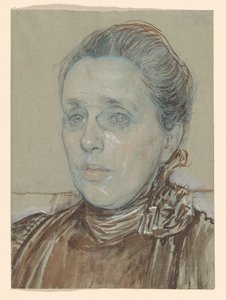 Portrait de Madame Tutein Nolthenius-Tutein Nolthenius - Jan Veth