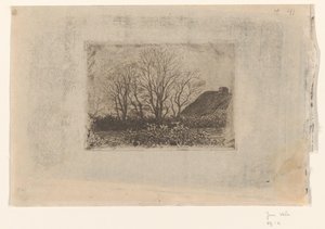 Prairie avec arbres, Ewijkshoeve - Jan Veth