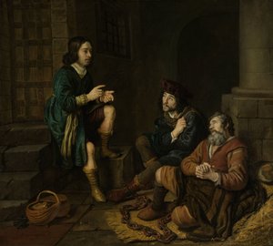 Joseph interprète les rêves du boulanger et du majordome