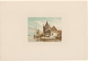 Vue de la tour de guet à Culemborg