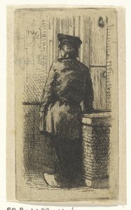 Jeune homme avec des sabots