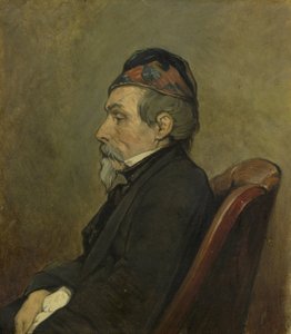 Portrait de Johan-Hendrick-Louis Meyer, peintre marin
