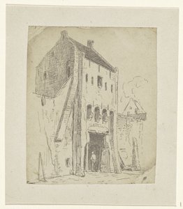 Porte de quai à Leerdam - Jan Weissenbruch