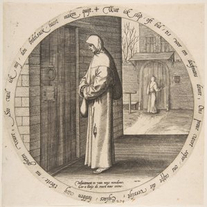 On mendie en vain à la porte des sourds, des Douze proverbes flamands, vers 1568