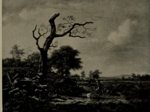 Néerlandais : Paysage avec chasseurs au repos L