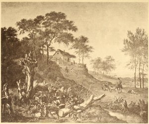 Paysage avec ferme - Jan Wijnants