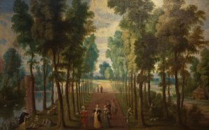 Jan Wildens (1586-1653) - Route au bord du ruisseau - Séville Bellas Artes 22-03-2011 12-05-54 - Jan Wildens