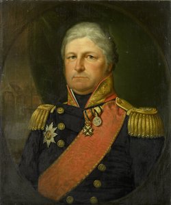Portrait du contre-amiral Job Seaburne May - Jan Willem May
