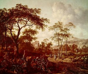 Un paysage - Jan Wiynants