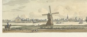 Vue de Tienhoven et de la maison Herlaar
