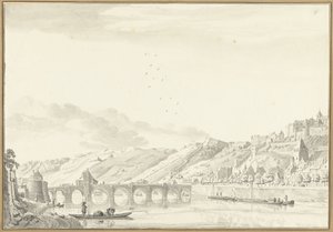 Vue de la ville et du château de Namur