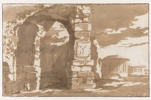 Partie des thermes de Dioclétien et S. Bernardo alle Terme - Jan de Bisschop