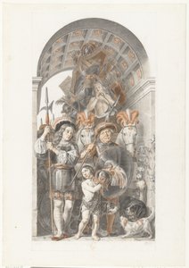 Triomphe allégorique pour le stathouder Frédéric-Henri
