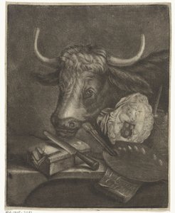 Attributs de la Guilde de Saint-Luc, 1735
