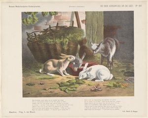Les trois lapins et la chèvre