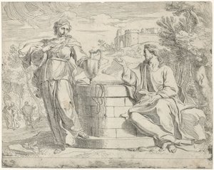 Christ et la femme samaritaine - Jan de Pape (rejected attribution)