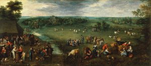 Vie paysanne, c.1621 - Jan the Elder Brueghel