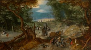 Voyageurs attaqués par des soldats